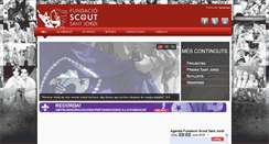 Desktop Screenshot of fundacioscoutsanjordi.org